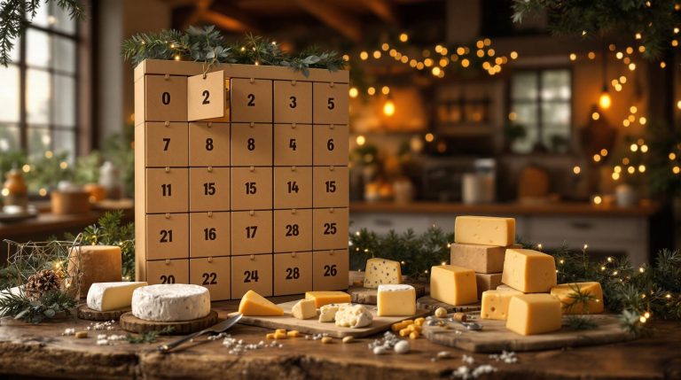 découvrez le calendrier de l'avent fromage, une expérience incontournable pour les amateurs de gastronomie ! chaque jour, savourez une sélection délicieuse de fromages artisanaux et laissez-vous surprendre par des saveurs variées. transformez votre décompte vers noël en une véritable aventure gourmande !