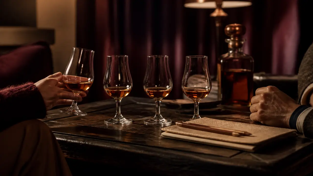 Club de degustation : verres de dégustation et carnet pour apprendre le vin