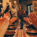 Ban bourguignon : ambiance festive à table, gestes et chants