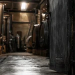 Bordeaux cave à vin : allée de chai, barriques et cuves inox