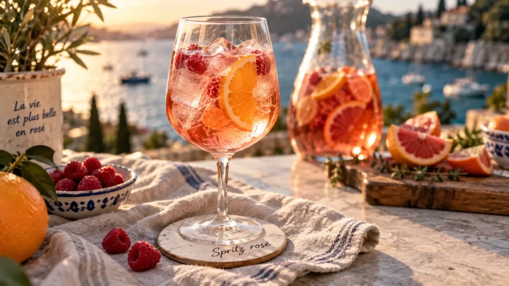 Cocktail au vin rosé : 4 recettes fraîches, du Spritz au Frozé