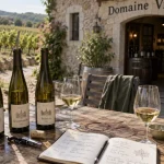 Domaine viticole de la ville de Colmar, bouteilles d’Alsace et carnet de dégustation en caveau
