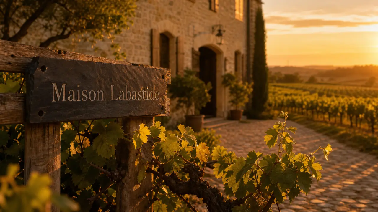 Vin labastide gaillac : vignoble à Gaillac, chemin vers la Maison Labastide