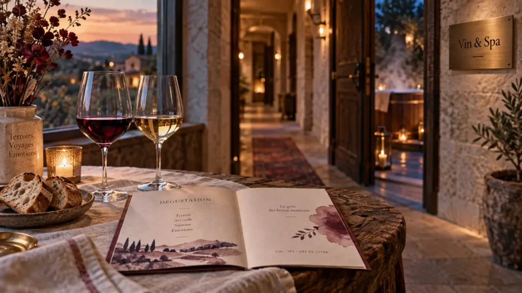 Un week-end dégustation vin et spa se savoure en 3 jours, 2 nuits et sans courir