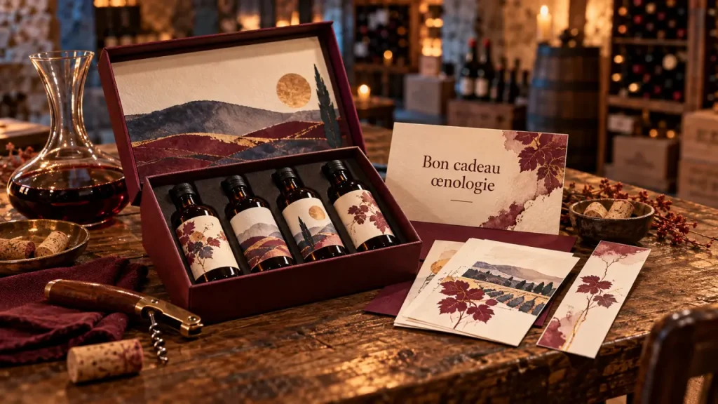 Cadeau œnologie : une dégustation à deux ou un coffret à ouvrir chez soi ?