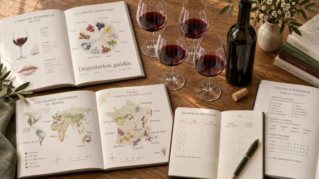 Livre d’œnologie : 60 clés pour comprendre le vin ou 92 cartes pour le mémoriser ?