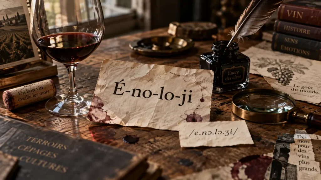 Œnologie se prononce « é-no-lo-ji », avec deux variantes courantes