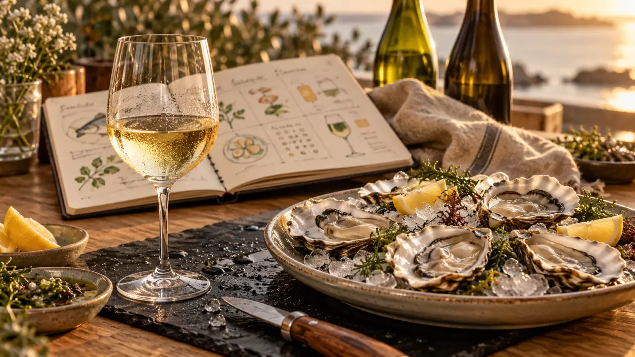 Tableau des accords mets et vins : sauce et vin